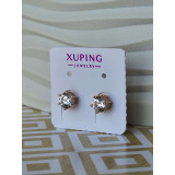 Сережки цвяшки (пусети) xuping з каменем