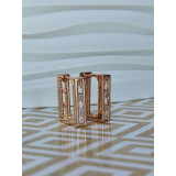 Сережки xuping маленькі прямокутні з камінням