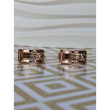 Сережки-кільця xuping позолочені