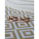 Сережки-кільця xuping позолочені