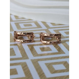 Сережки-кільця xuping позолочені