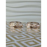 Сережки xuping незвичайні з камінцями