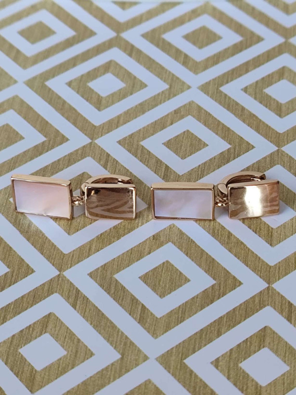 Сережки xuping підвіски, перламутрова емаль