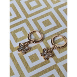 Сережки xuping підвіски метелики з камінцями