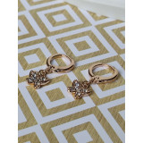 Сережки xuping підвіски метелики з камінцями