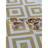 Сережки дитячі xuping бантики з камінцями