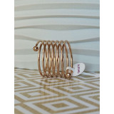 Кільце Xuping з позолотою 18K у формі спіралі