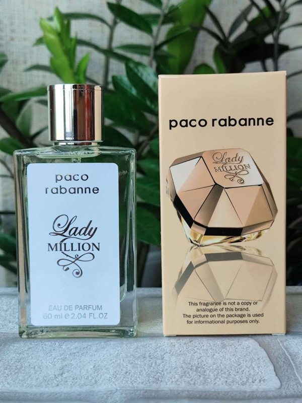 Парфуми жіночі, версія Paco Rabanne Lady Million (60 мл)