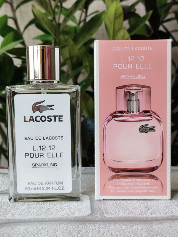 Парфуми жіночі, аромат за мотивами Eau De L.12.12 Pour Elle Sparkling (60 мл)