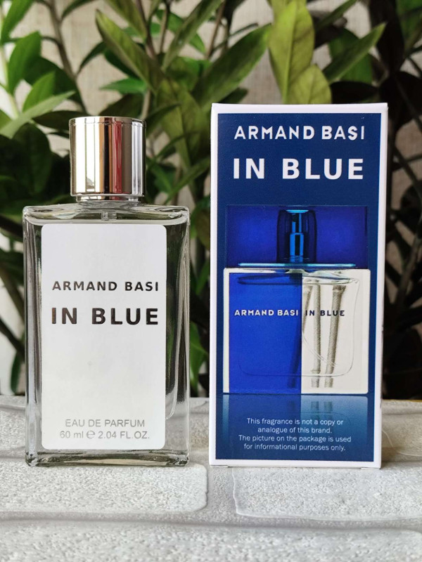 Парфуми чоловічі, аромат за мотивами In Blue (60 мл)