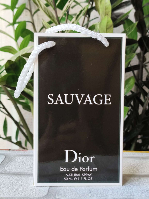 Парфуми чоловічі, аромат за мотивами Sauvage, У СУМОЧЦІ (50 мл)