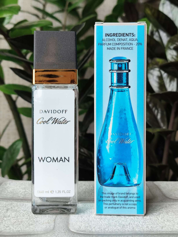 Парфуми жіночі, аромат за мотивами Cool Water (40 мл)