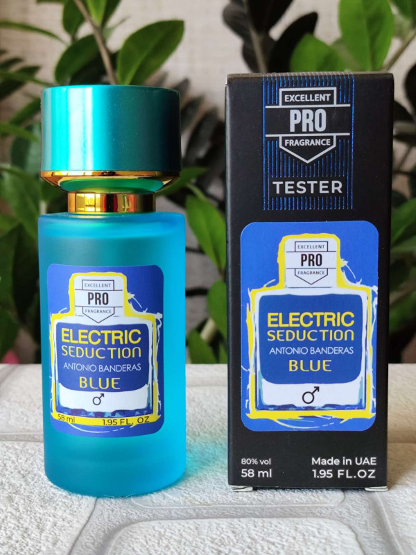 Парфуми чоловічі, аромат за мотивами Electric Blue Seduction (58 мл)
