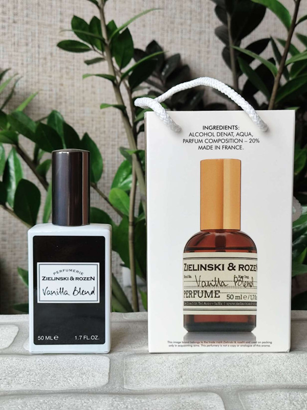 Парфюм унисекс, аромат в стиле Zielinski & Rozen Vanilla Blend, В СУМОЧКЕ (50 мл)