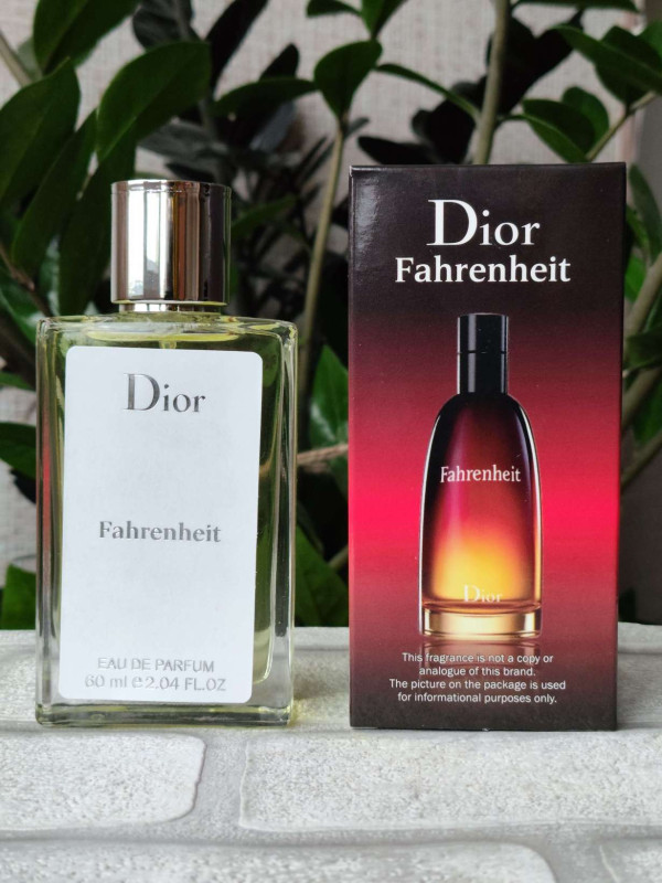 Парфуми чоловічі, версія Dior Fahrenheit (60 мл)