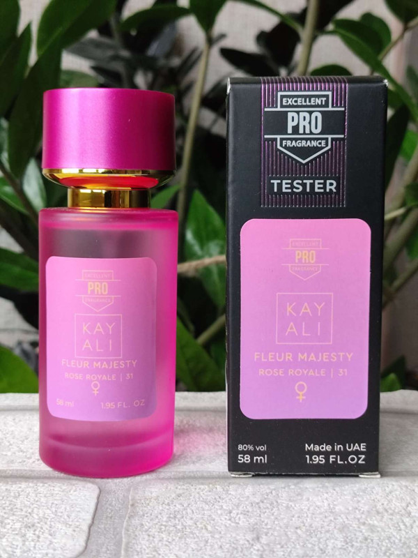 Парфуми жіночі, версія Kayali Fleur Majesty Rose Royale | 31 (58 мл)