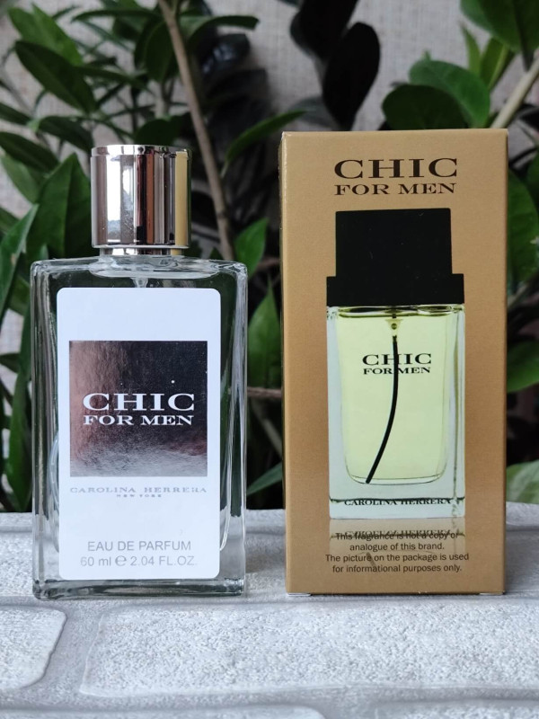 Парфуми чоловічі, аромат за мотивами Chic For Men (60 мл)