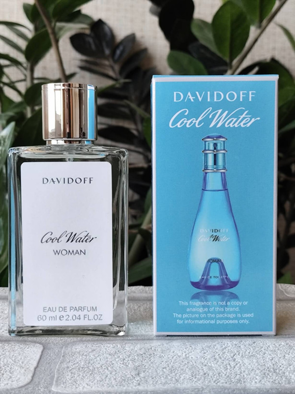 Парфуми жіночі, аромат за мотивами Cool Water (60 мл)
