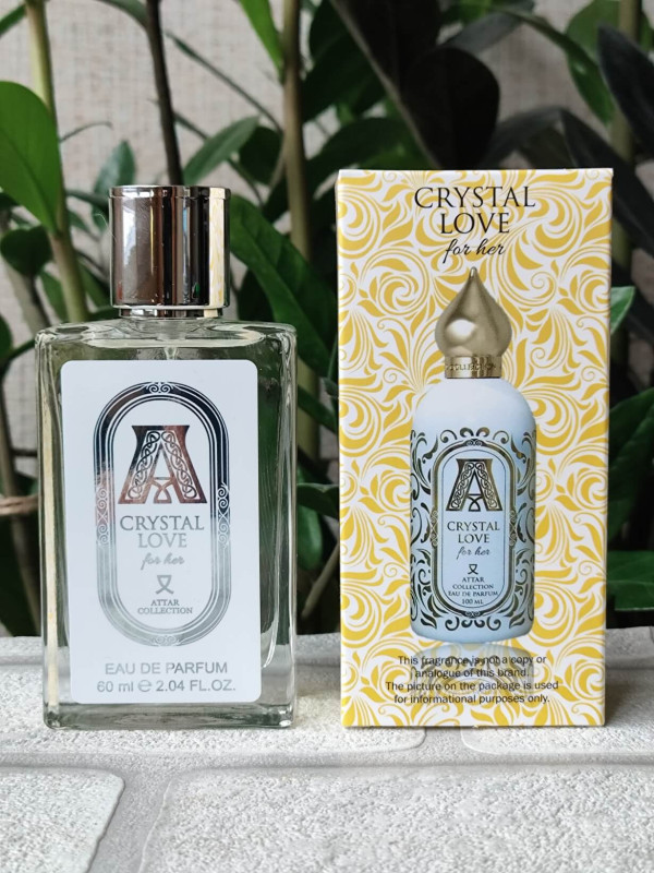 Парфуми жіночі, аромат за мотивами Crystal Love (60 мл)