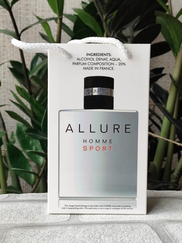 Парфуми чоловічі, аромат за мотивами Allure Homme Sport, У СУМОЧЦІ (50 мл)