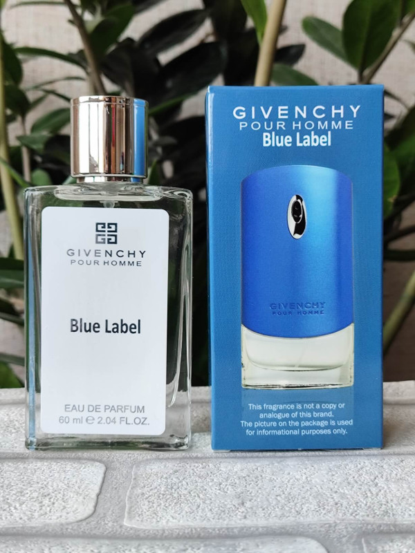 Парфуми чоловічі, аромат за мотивами Blue Label (60 мл)